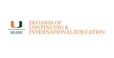 University of Miami Division of Continuing & International Education Logo
